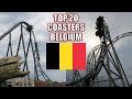 Top 20 Roller Coasters in Belgium | Is Kondaa or Ride to Happiness Number One?