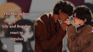 The Marauders + Lily and Regulus React to Jegulus | Themoon.Mystar