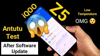 iQOO Z5 Antutu Test After Software Update Very low Heating Shocking Result's 😱😲