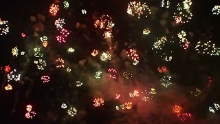 【4K】神明の花火2015  グランドフィナーレ　マルゴー　Shinmei Fireworks