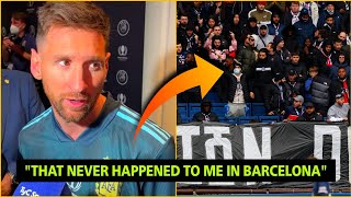 Messi's Response To Getting Booed By PSG Fans ! "IT'S DIFFERENT" | Football Scientist