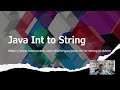 Java Int to String - HackerRank