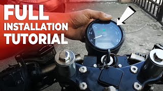 PAANO BA MAG INSTALL AT WIRING NG UNIVERSAL DIGITAL SPEEDOMETER NA NABIBILI SA LAZADA AT SHOPPEE