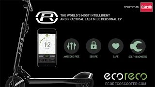 ROHM and EcoReco Develop an Innovative Electric Scooter