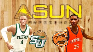 A-Sun Conference Tournament Round 1! | Stetson Hatters | EP. 24 | NCAA BASKETBALL 10