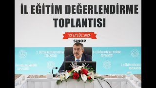 Bakan Tekin’in Sinop İl Eğitim Değerlendirme Toplantısı Sonrası Basın Açıklaması