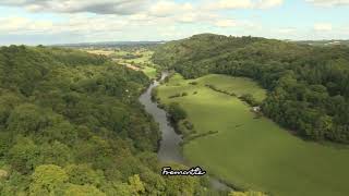 HD Stock Footage | Wye Valley | Herefordshire | British Countryside | Tranquillity |E19R09 020