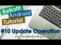 #10 Retrofit Android Tutorial - Update Operation