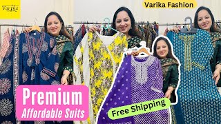 Classy Pure Cotton Suits at Varika Fashion jaipuri print premium cotton suits exclusive cotton suit