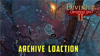 Archive Location in Bloodmoon Island (Divinity Original Sin 2)