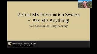 Mechanical Engineering: MS Information Session + Ask ME Anything!