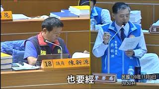 【議會直擊】告訴乃論的罪卻不是用書面移送？其中多了什麼參考原則？｜竹縣議員陳新源質詢警察局長 ｜919竹北事件