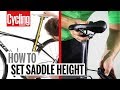 Saddle height: How to get it right, and why it’s so important | Cycling Weekly