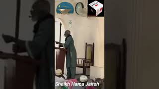 Sheikh Hama Jaiteh 38th khutba. on the \