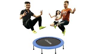 PHD | Trải Nghiệm Trò Chơi Leo Núi - Bạt Nhún | Climb - Trampoline