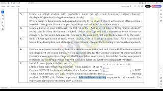 Module 5: Lab Program 7 ExpressJS Rest API | Full Stack Development | BIS601