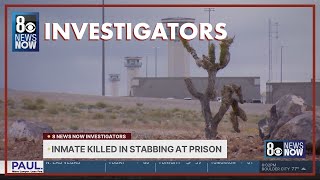 Inmate killed in stabbing at Las Vegas-area prison