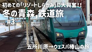 【リゾートしらかみ旅】リゾートしらかみに初乗車！ボックス席と絶景を堪能した鉄道旅