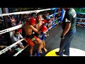 Phetpajae Sitdaman (blue) Vs Wanchananoi KingofMuayThai (red), Rd 3, 31 kilos, @Antza Thaiboxing