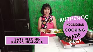 Authentic Indonesian Cooking Made Easy: Sate Pleching Khas Singaraja