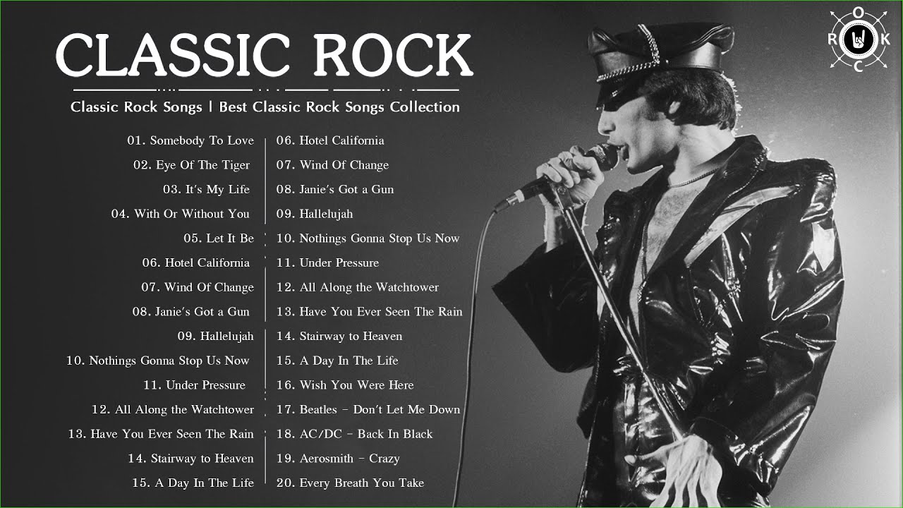 Classic Rock Playlist 80s 90s - Greatest Classic Rock Songs 80s And 90s ...