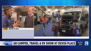 Over 300 RVs on display at Camper, Travel \u0026 RV show in Grand Rapids