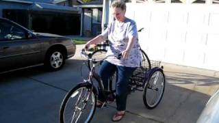 Mom's New Schwinn Meridian Trike