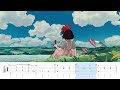 kiki s delivery service on a clear day guitar solo joe hisaishi