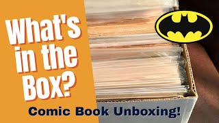 Unboxing Comics | Holy dominance! This short box is almost entirely Batman! Silver! Bronze! Copper!