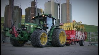 Neuer Hacker, neue Silos | Gras Silage | Pöttinger Euroboss | 100m³ Rotaver