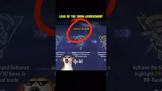 LEAD OF THE SHOW | Grand Entrance Achievement Mission Free Fire | New Achievement Mission