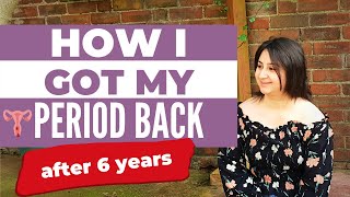 How I Got My Period Back Naturally With PCOS | Diet and Lifestyle Tips| Period Q&A