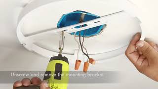 Feit Electric How To Install Round Flat Panel Light Fixture