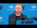 Joe Brady speaks about success of rushing attack last week