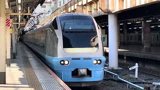 E653系1000番台K71編成(波動用特急列車)\u0026上野駅16番線発車メロディ【あゝ上野駅】(草津、四万71号長野原草津口行き)