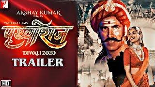 Prithviraj chauhan Trailer | Akshay Kumar, Manushi Chhillar, Sanjay Dutt, Diwali 2020