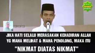 Jika Hati selalu merasakan kehadiran Allah, ustadz abdul shomad LC. MA