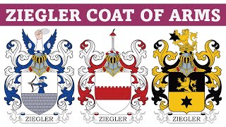 Ziegler Coat of Arms \u0026 Family Crest - Symbols, Bearers, History