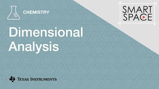 Dimensional Analysis: Chemistry Video Lesson