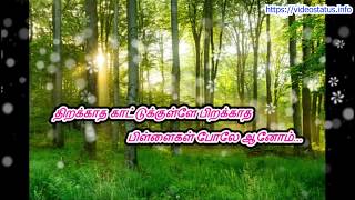 Thirakkatha kattukule -திறக்காத காட்டுக்குள்ளே Tamil Whatsapp Status Videos Download