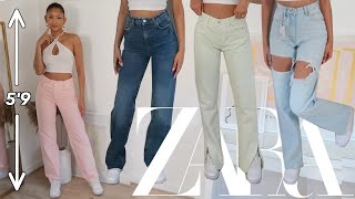 Tall Girl Tries... ZARA JEANS!! | New In Try On Haul | Ep. 1