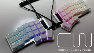 Low Profile Ergonomic Corne OB Keyboard Design