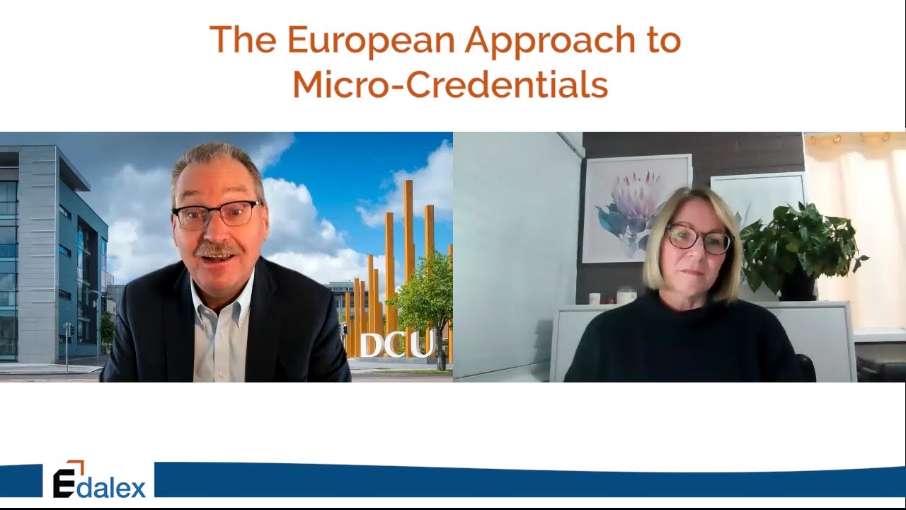 The European Approach To Micro-Credentials - Edalex Video Interview ...