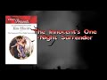 audiobook the innocent s one night surrender harlequin audiobook