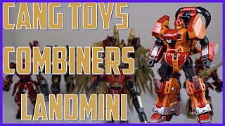 Cang Toys CY Mini Chiyou aka Predaking Combiners – Part 2 Landmini aka Tantrum