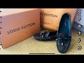 Unboxing Louis Vuitton Gloria Flat Loafers\May Bumili For Me🥰