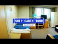 Crew Cabin Tour On A Maersk Cargo Ship | Life At Sea