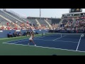 camila giorgi serve and forehand in super slow motion