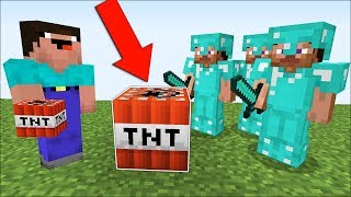 НУБ ВЗОРВАЛ ПРО ИГРОКОВ ТНТ В МАЙНКРАФТ ! НУБИК ПРОТИВ ТРОЛЛИНГ ЛОВУШКА MINECRAFT Мультик