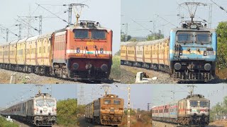 1ST ELECTRIC Run of Amravati - Tirupati Superfast Express | Nanded ELECTRIC Trains | Indian Railways